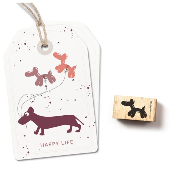 Stempel ballonhund 2 ndash klein Erdbeerpunkt Online Shop Schweiz