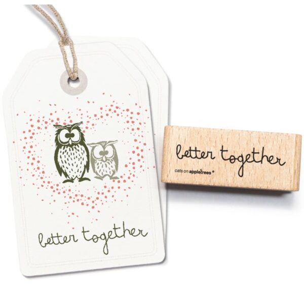 Stempel better together Erdbeerpunkt Online Shop Schweiz