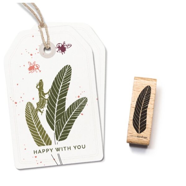 Stempel blatt strelitzie 2 ndash klein 27679 Erdbeerpunkt Online Shop Schweiz