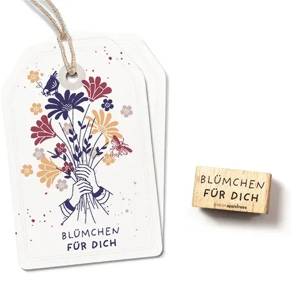 Stempel bluemchen fuer dich Erdbeerpunkt Online Shop Schweiz