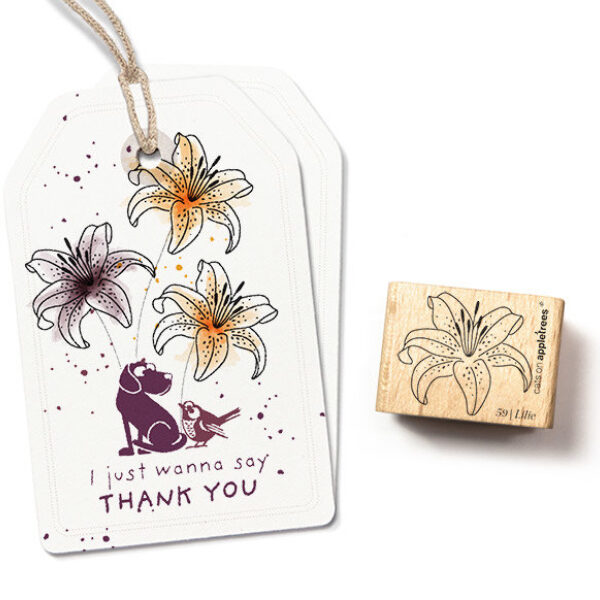 Stempel bluete 59 lilie Erdbeerpunkt Online Shop Schweiz