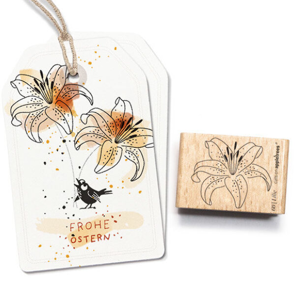 Stempel bluete 60 lilie Erdbeerpunkt Online Shop Schweiz