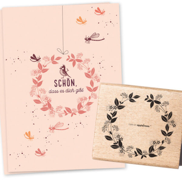 Stempel bluetenkranz 6 Erdbeerpunkt Online Shop Schweiz
