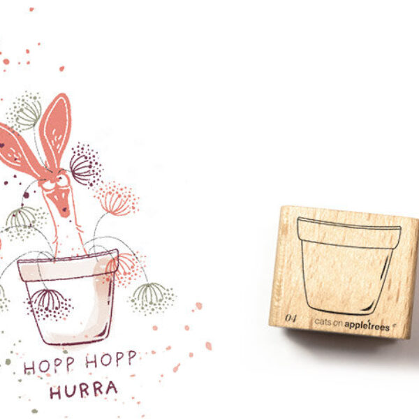 Stempel blumentopf 4 Erdbeerpunkt Online Shop Schweiz