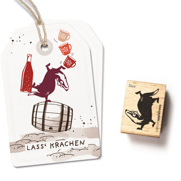 Stempel dachs tove Erdbeerpunkt Online Shop Schweiz