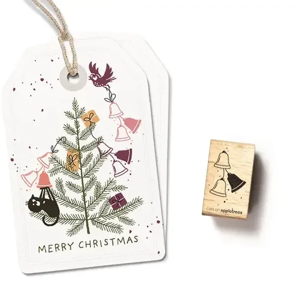 Stempel drei weihnachtsgloeckchen 52 Erdbeerpunkt Online Shop Schweiz