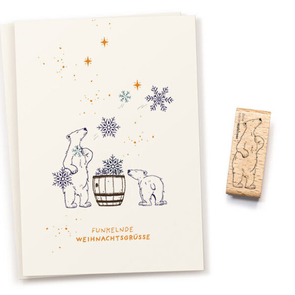 Stempel eisbaer tuva2 Erdbeerpunkt Online Shop Schweiz