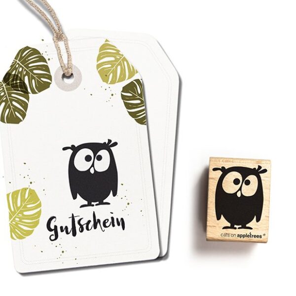 Stempel eule mathilda Erdbeerpunkt Online Shop Schweiz