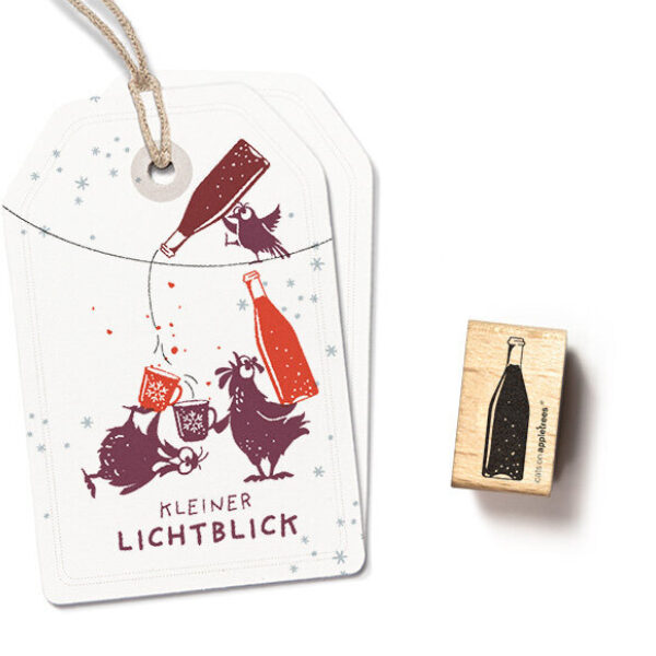 Stempel flasche 4 gluehwein Erdbeerpunkt Online Shop Schweiz