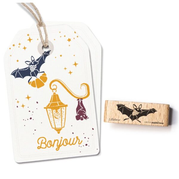 Stempel fledermaus lillebror Erdbeerpunkt Online Shop Schweiz