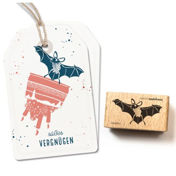 Stempel fledermaus madita Erdbeerpunkt Online Shop Schweiz