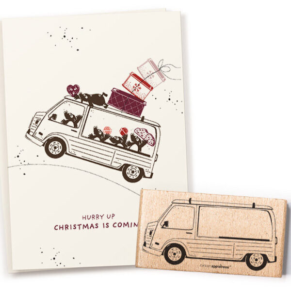 Stempel food truck camper van Erdbeerpunkt Online Shop Schweiz
