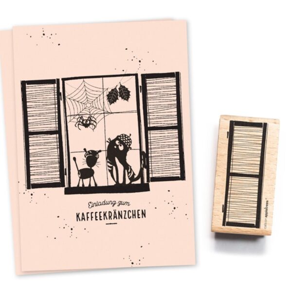 Stempel franzoesischer fensterladen Erdbeerpunkt Online Shop Schweiz