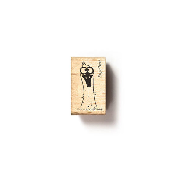 Stempel gans engelbert kopf 2 Erdbeerpunkt Online Shop Schweiz
