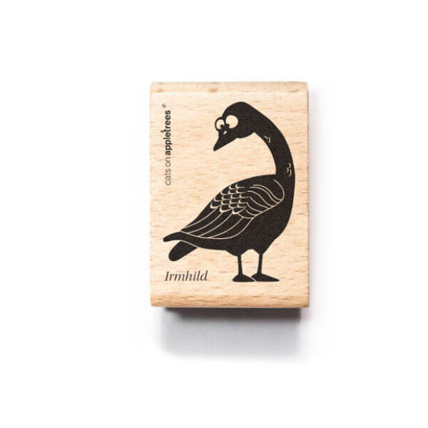 Stempel gans irmhild 2 Erdbeerpunkt Online Shop Schweiz