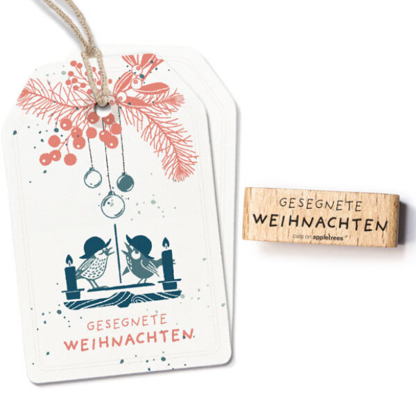 Stempel gesegnete weihnachten 1 28171 Erdbeerpunkt Online Shop Schweiz