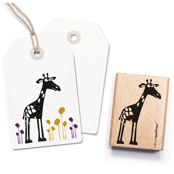 Stempel giraffe edda Erdbeerpunkt Online Shop Schweiz