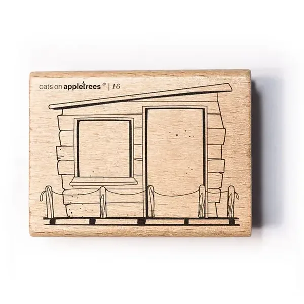 Stempel haus 16 holzhuette baumhaus strandhaus2 Erdbeerpunkt Online Shop Schweiz