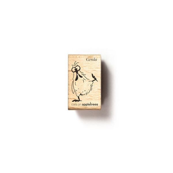 Stempel huehnchen gerda 2 Erdbeerpunkt Online Shop Schweiz