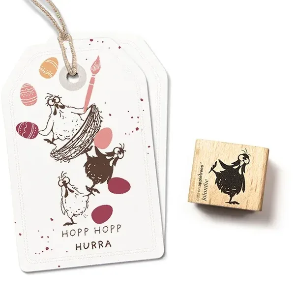 Stempel huehnchen jolanthe Erdbeerpunkt Online Shop Schweiz