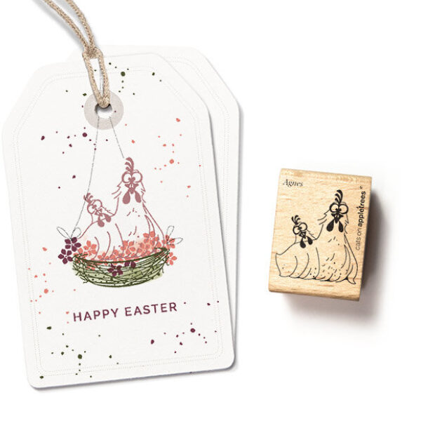 Stempel huhn agnes Erdbeerpunkt Online Shop Schweiz