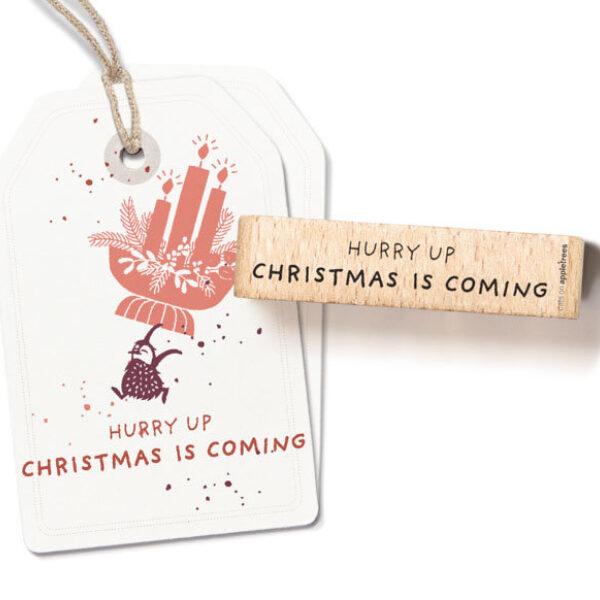 Stempel hurry up christmas 28177 Erdbeerpunkt Online Shop Schweiz
