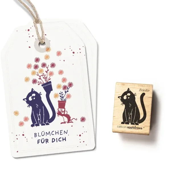 Stempel kater frieder Erdbeerpunkt Online Shop Schweiz