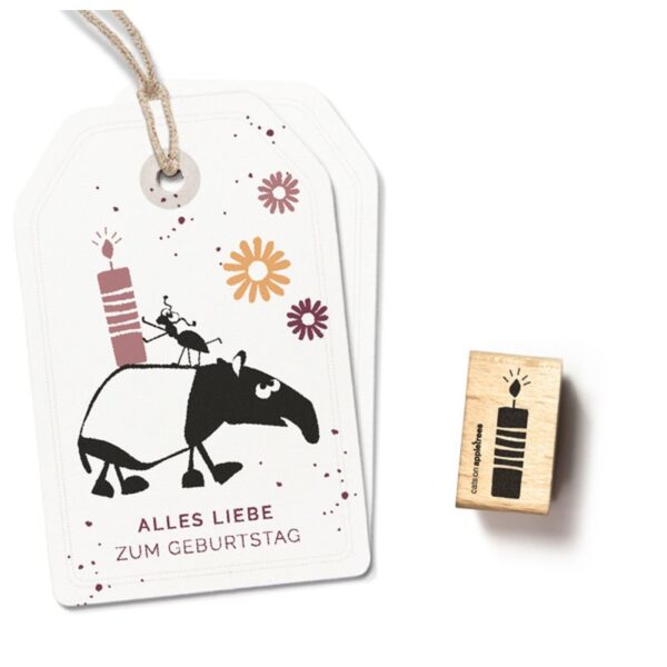 Stempel kerze 2 Erdbeerpunkt Online Shop Schweiz