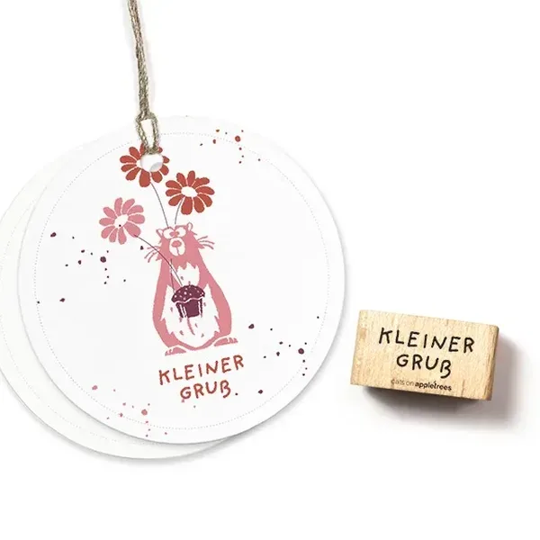 Stempel kleiner gruss Erdbeerpunkt Online Shop Schweiz