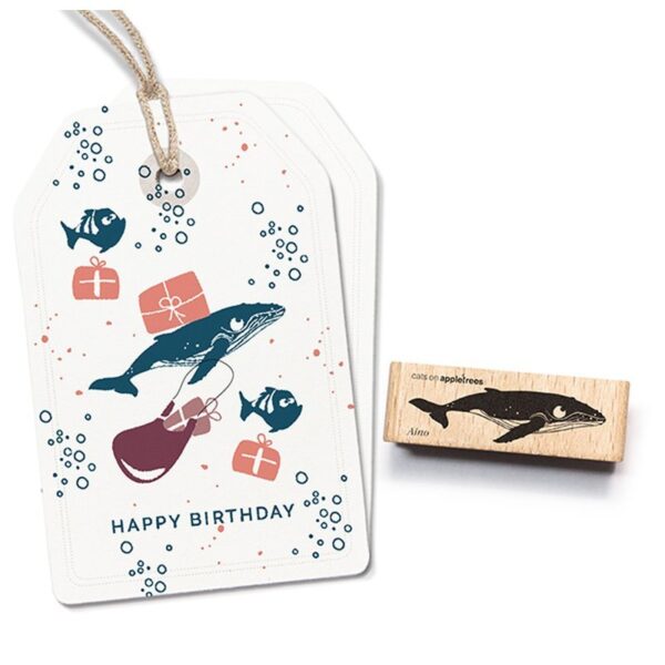 Stempel kleiner wal aino Erdbeerpunkt Online Shop Schweiz