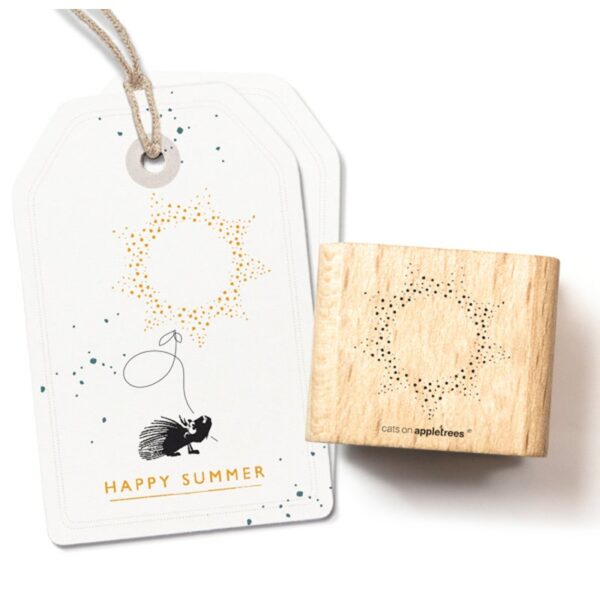 Stempel konfetti sonne Erdbeerpunkt Online Shop Schweiz
