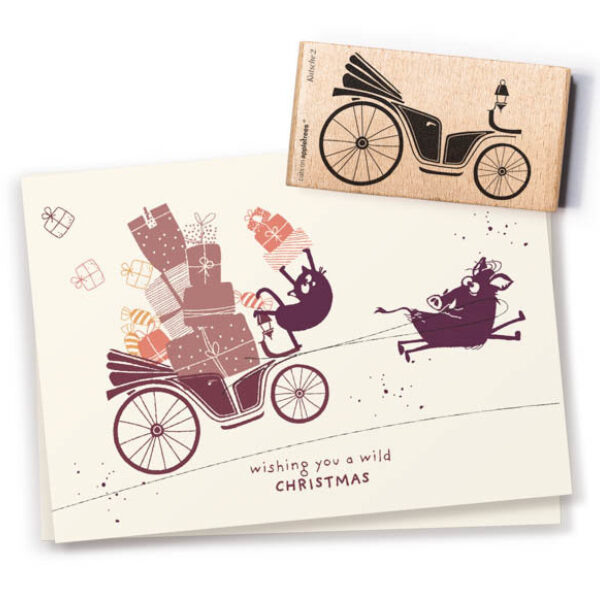 Stempel kutsche 2 zweiachser 28100 Erdbeerpunkt Online Shop Schweiz