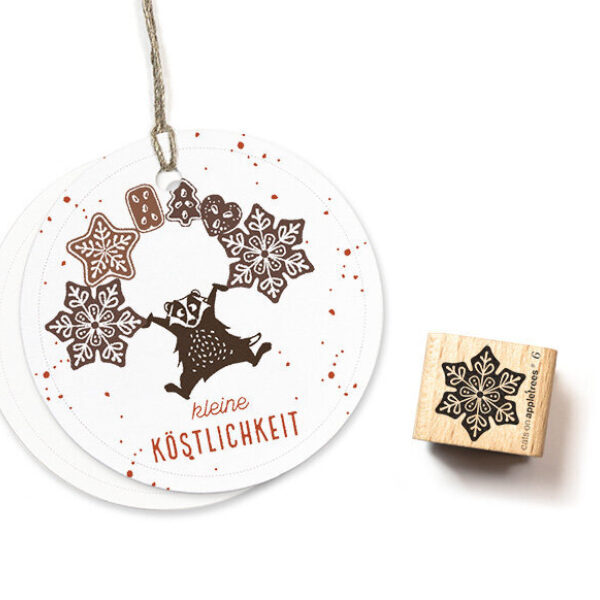 Stempel lebkuchen 6 stern Erdbeerpunkt Online Shop Schweiz