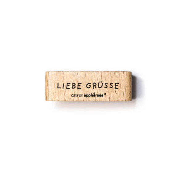 Stempel liebe gruesse 2 Erdbeerpunkt Online Shop Schweiz