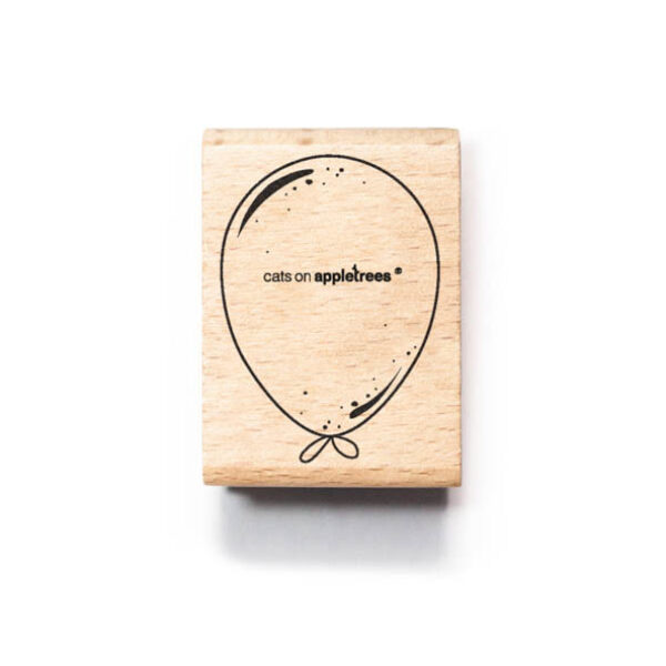 Stempel luftballon 5 outline 3 Erdbeerpunkt Online Shop Schweiz
