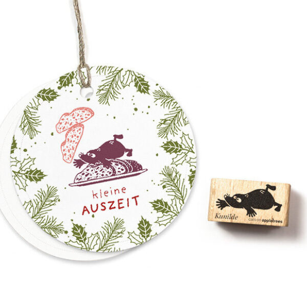 Stempel maulwurf kunilde Erdbeerpunkt Online Shop Schweiz
