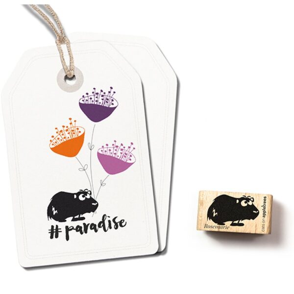 Stempel meerschweinchen rosemarie Erdbeerpunkt Online Shop Schweiz