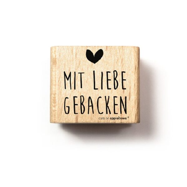 Stempel mit liebe gebacken 2 27252 Erdbeerpunkt Online Shop Schweiz