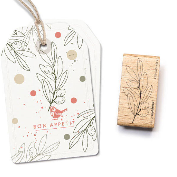 Stempel olivenzweig 4 outline 28158 Erdbeerpunkt Online Shop Schweiz