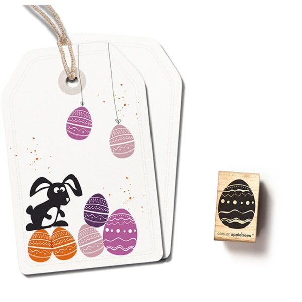 Stempel osterei 2 mittel Erdbeerpunkt Online Shop Schweiz