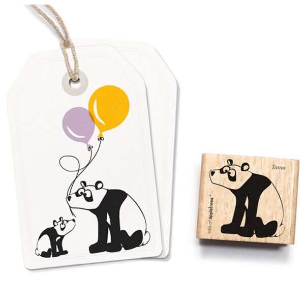 Stempel pandabaer tamo Erdbeerpunkt Online Shop Schweiz