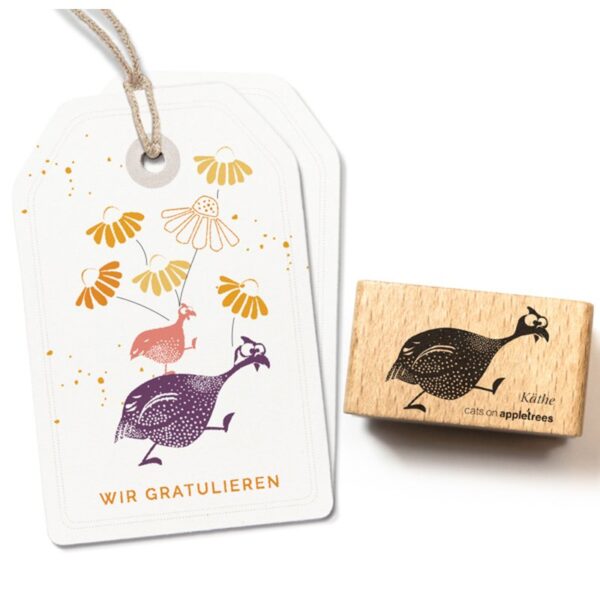 Stempel perlhuhn kaethe Erdbeerpunkt Online Shop Schweiz
