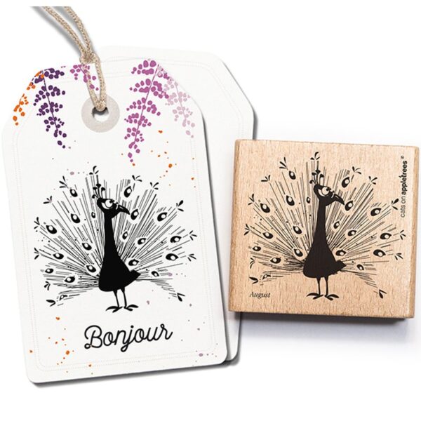 Stempel pfau august Erdbeerpunkt Online Shop Schweiz