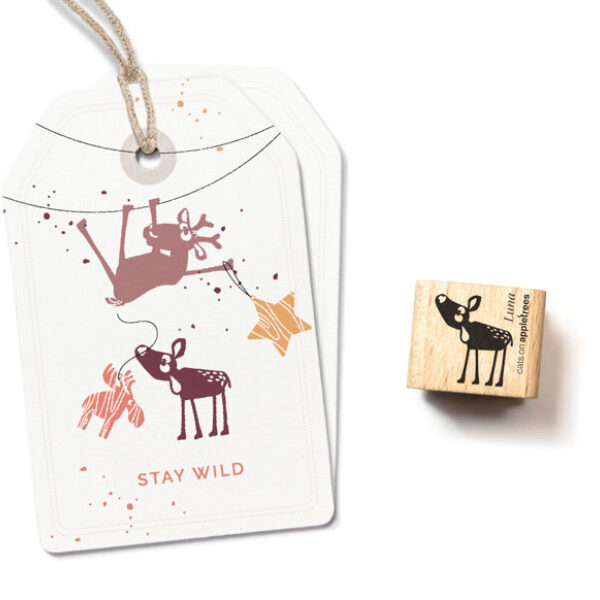 Stempel rehkitz luna Erdbeerpunkt Online Shop Schweiz