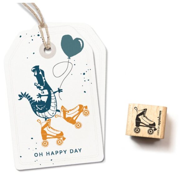 Stempel rollschuh Erdbeerpunkt Online Shop Schweiz
