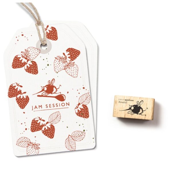 Stempel ruesselhummel randolf Erdbeerpunkt Online Shop Schweiz