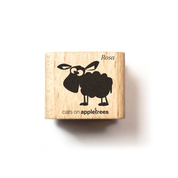 Stempel schaefchen rosa 2 Erdbeerpunkt Online Shop Schweiz