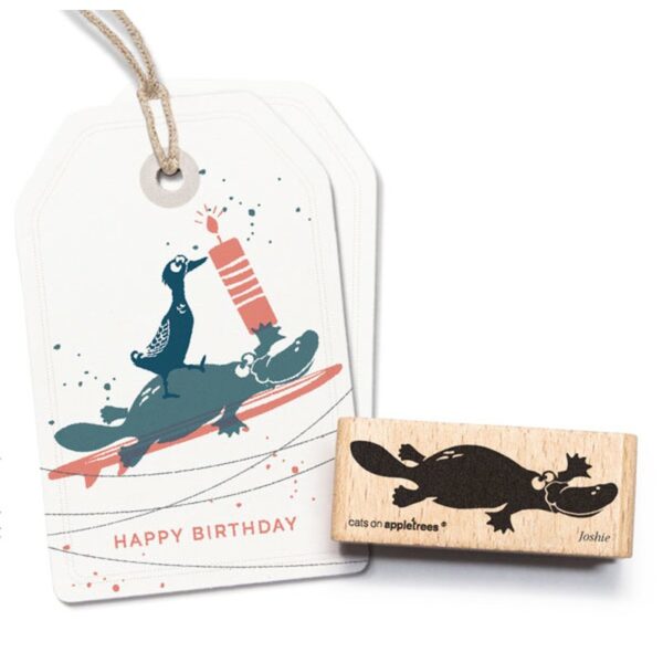 Stempel schnabeltier joshie Erdbeerpunkt Online Shop Schweiz
