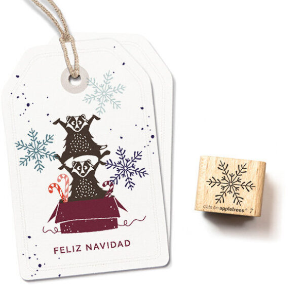 Stempel schneeflocke 7 Erdbeerpunkt Online Shop Schweiz