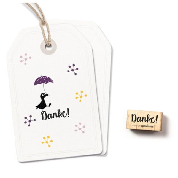 Stempel schriftzug danke Erdbeerpunkt Online Shop Schweiz